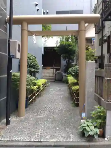 天祖神社の鳥居