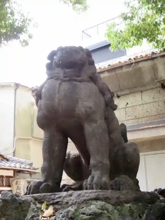 三島神社の狛犬
