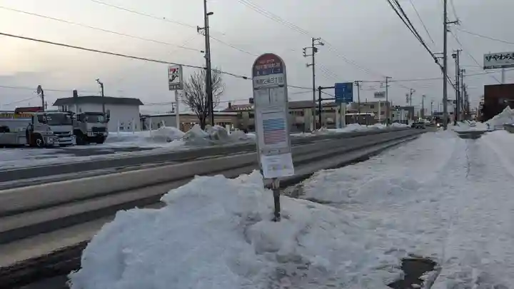 神居神社遥拝所の周辺