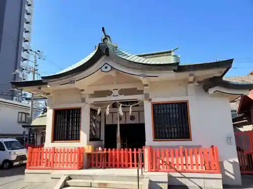 中村八幡神社の本殿・本堂