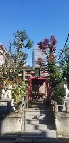 大山稲荷神社の鳥居
