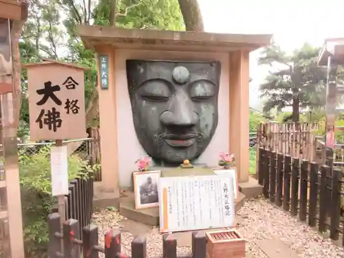 上野大佛の仏像