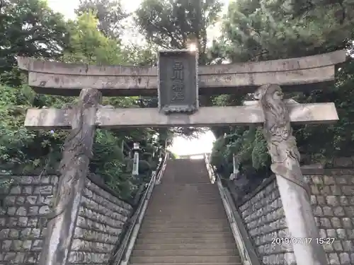 品川神社の鳥居