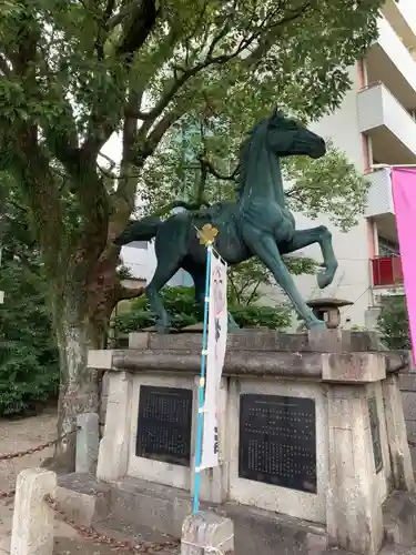 諏訪神社の狛犬