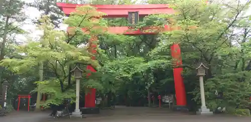 冠稲荷神社の鳥居