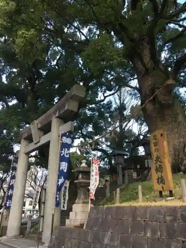 北岡神社の鳥居