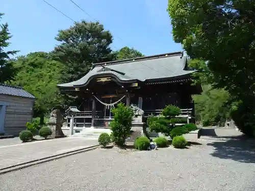 四倉諏訪神社の庭園