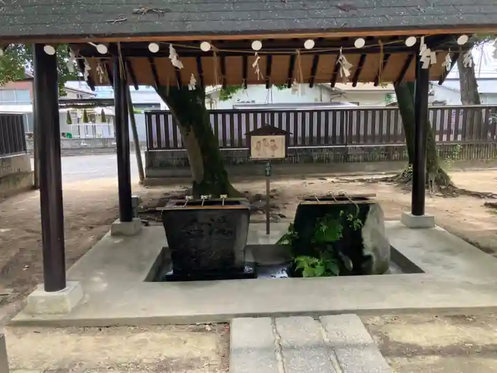 廣田八幡神社の手水舎