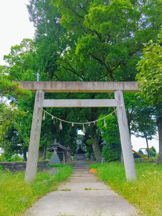 神明社(横野)の鳥居