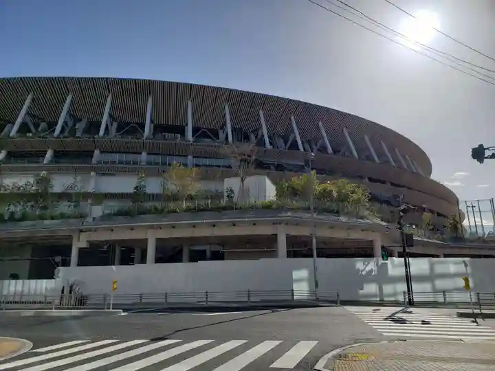 鳩森八幡神社の周辺