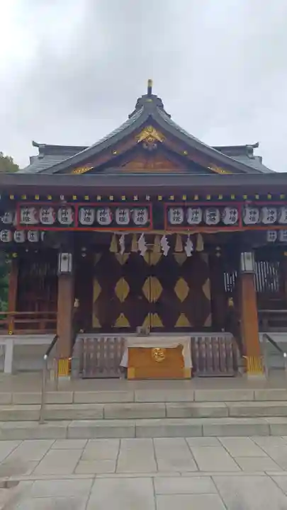 中野沼袋氷川神社の本殿・本堂