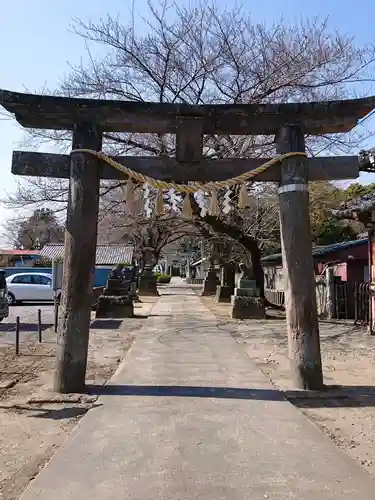 前玉神社の鳥居