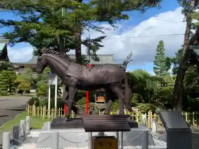 竹駒神社の狛犬