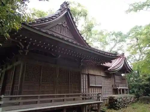 大堰神社の本殿