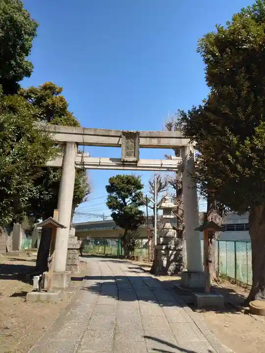 赤羽八幡神社の鳥居