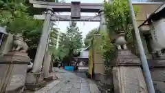 小野照崎神社の鳥居