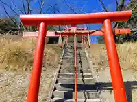 白雪稲荷の鳥居