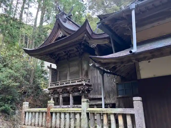 田賀神社の本殿