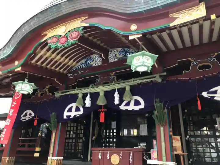 松原神社の本殿・本堂