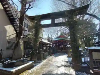 秋葉神社の鳥居
