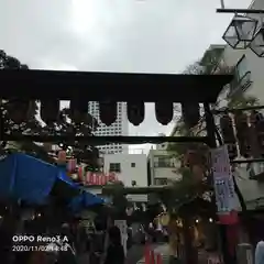 練馬大鳥神社の鳥居