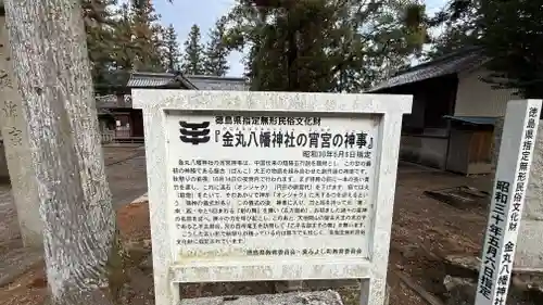 金丸八幡神社(徳島県)