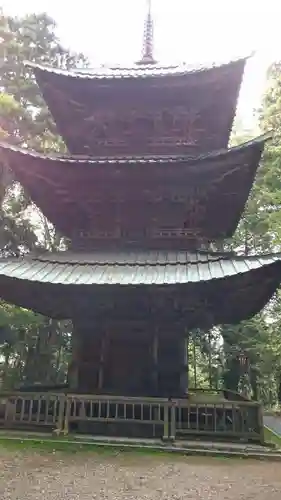 西明寺の塔