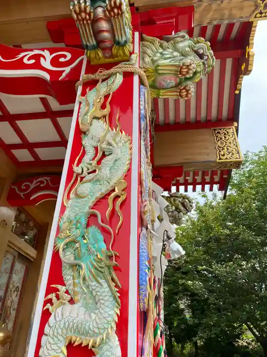 加波山神社真壁拝殿の芸術