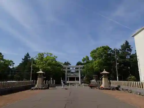 福井県護国神社の鳥居