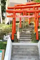 清田稲荷神社の鳥居