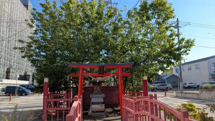 旭川銀座弁天神社の鳥居