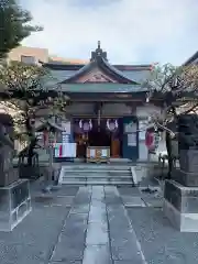 穏田神社の本殿