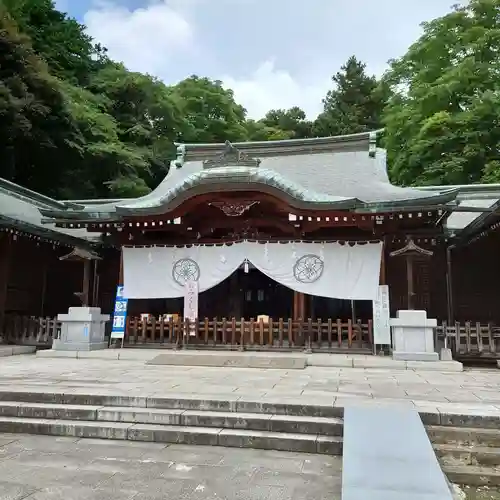 栃木縣護國神社の本殿・本堂