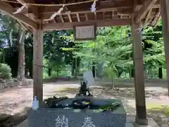 正一位 若草稲荷神社の手水