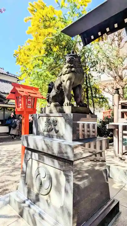 蔵前神社の狛犬