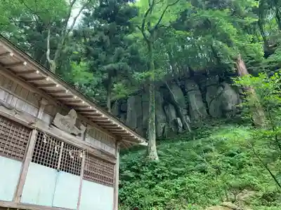 八幡神社(岩窪切岸城址)(福島県)