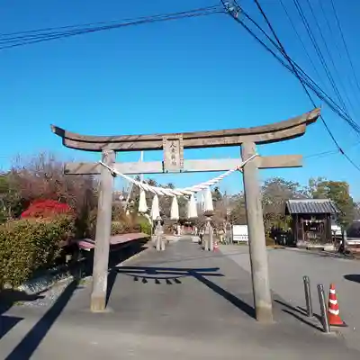 人丸神社(小中町)の鳥居