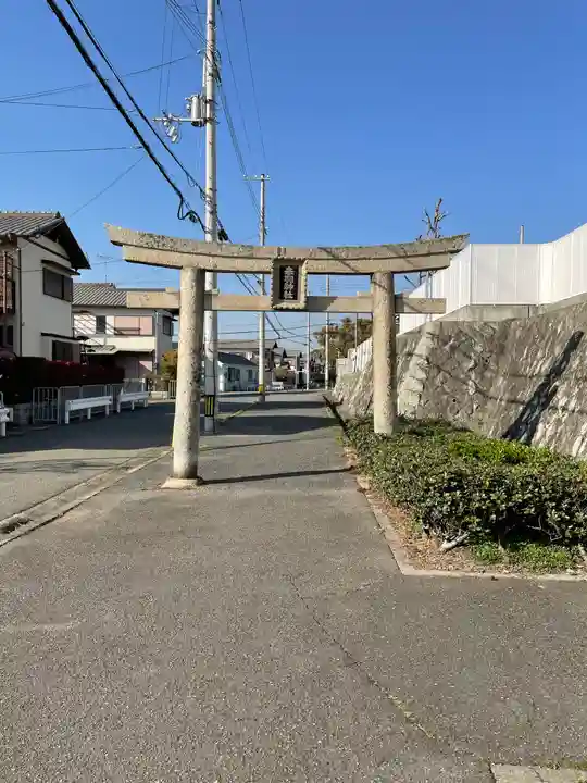 赤羽神社の鳥居