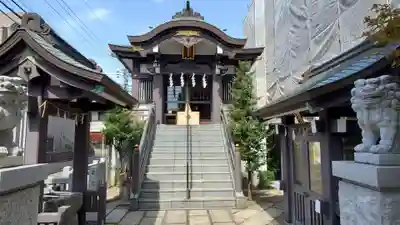 神楽坂若宮八幡神社の本殿・本堂