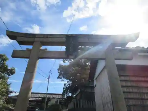 指出森神社の鳥居