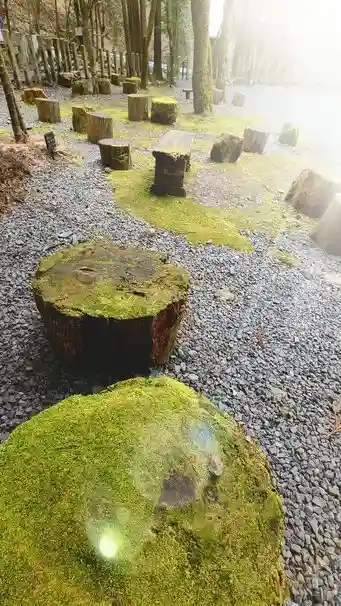 貴船神社の庭園