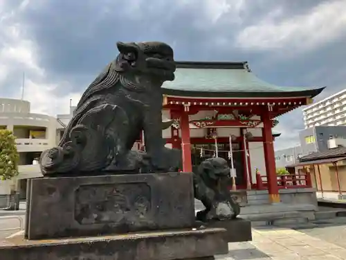 小松川神社の狛犬