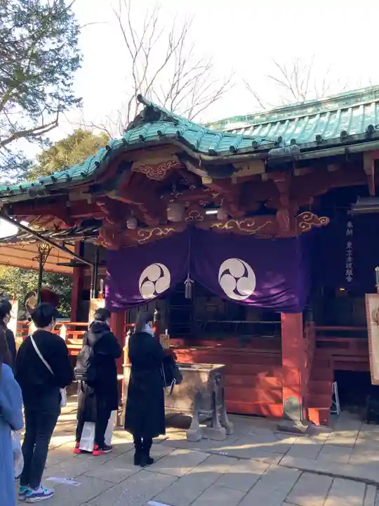 赤坂氷川神社の本殿・本堂