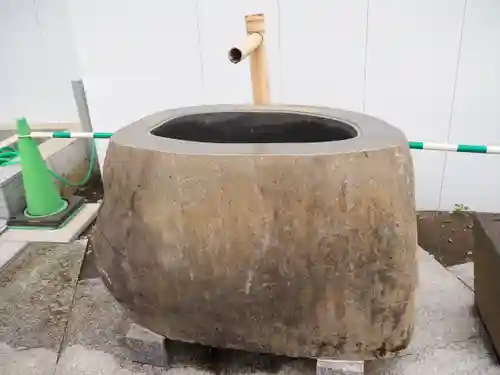 駒込妙義神社の手水舎