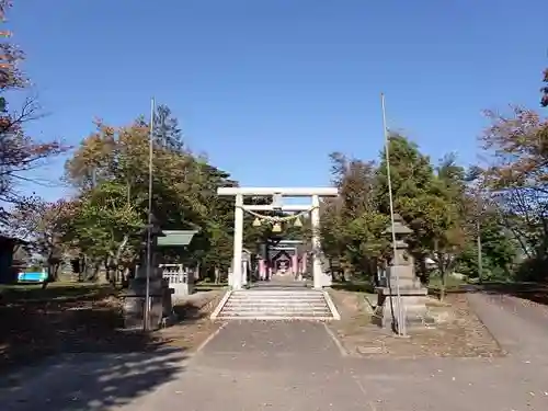 新十津川神社の鳥居