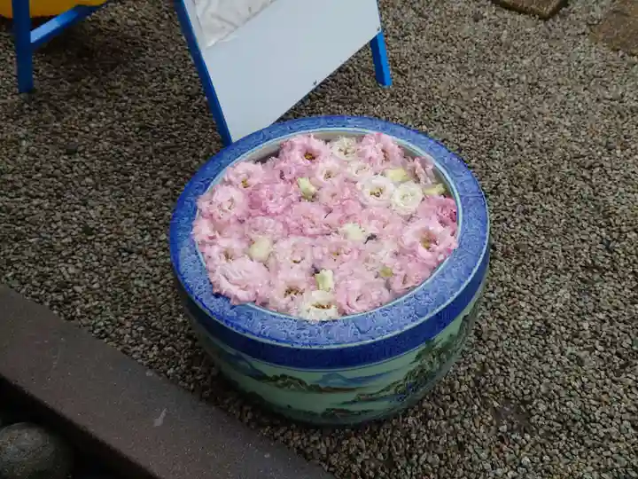 上尾御嶽神社の手水舎