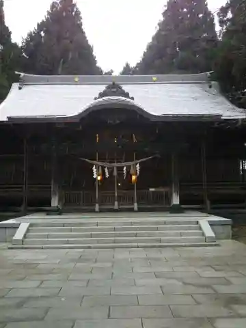 八幡秋田神社の本殿・本堂