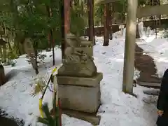 眞名井神社（籠神社奥宮）の狛犬