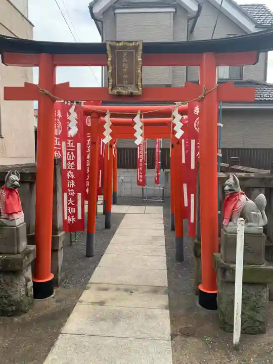 笠森稲荷神社の鳥居