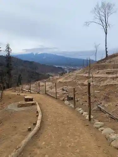 河口浅間神社の景色